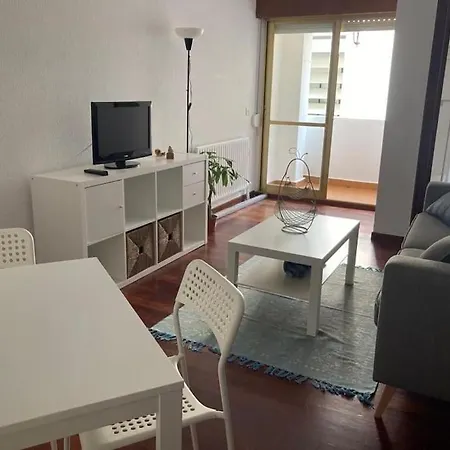 Апартаменты Piso Centrico De Dos Con Terraza Y Balcon En Сантандер