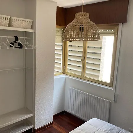 Апартаменты Piso Centrico De Dos Con Terraza Y Balcon En