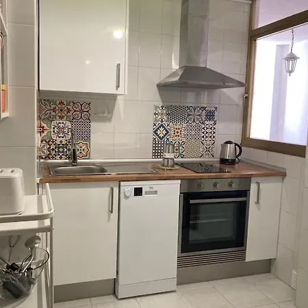 Апартаменты Piso Centrico De Dos Con Terraza Y Balcon En *